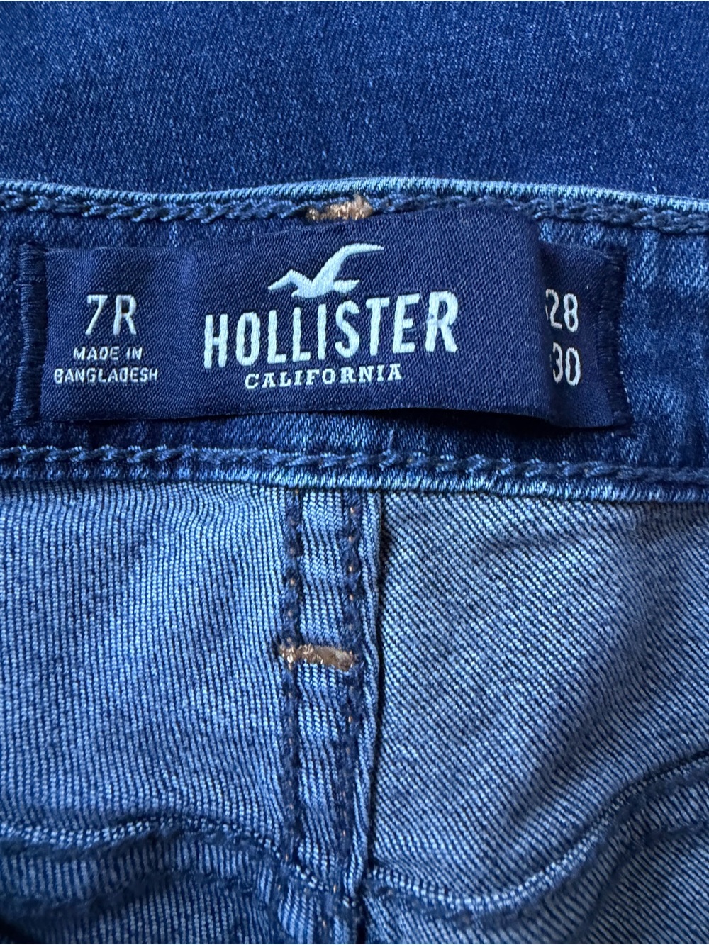 Hollister High-Rise Super Skinny Distressed Jeans Women’s - Picture 5 of 6